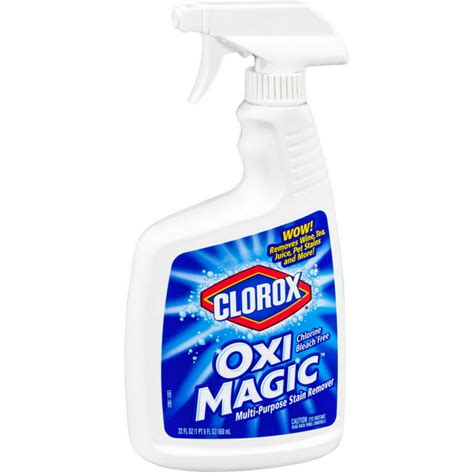 Discover the power of Clorox Oxi Magic Spray for deep cleaning